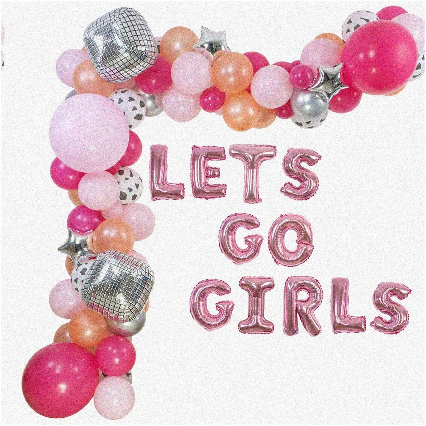 Disco Cowgirl Fiesta Balloon Arch Kit 111 pcs
