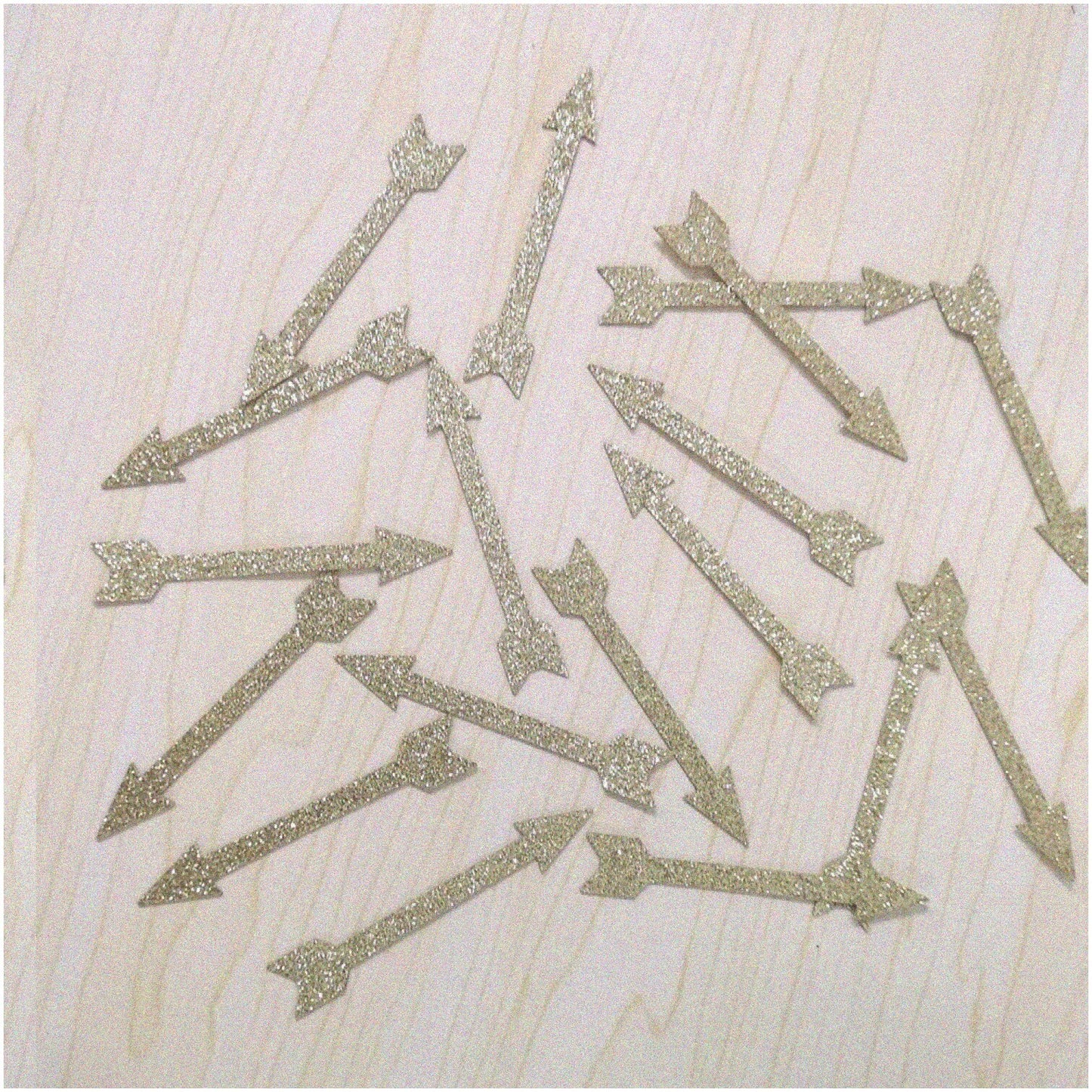 100 Sparkling Tribal Arrow Confetti for Baby Showers and Birthdays