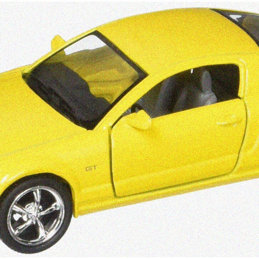 2006 Ford Mustang GT Diecast Model Car 1/38 Scale Yellow