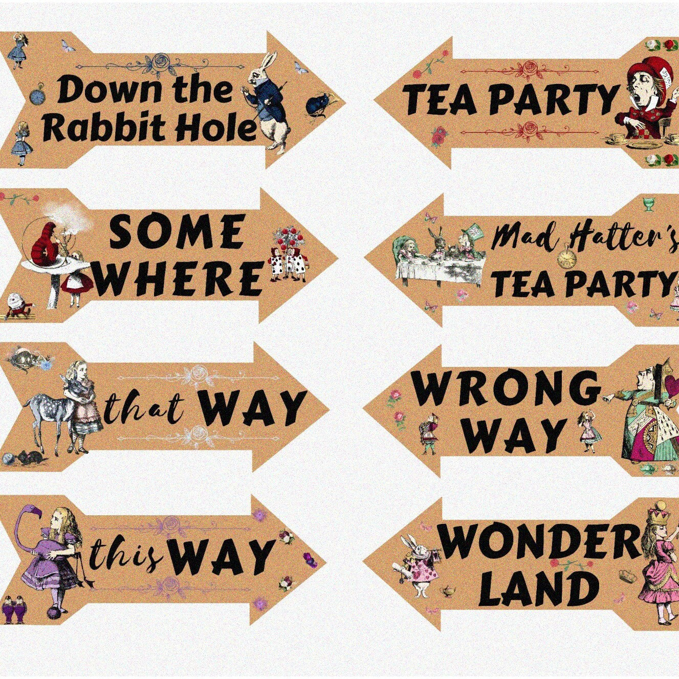 Vintage Glitter Car Birthday Decor Set