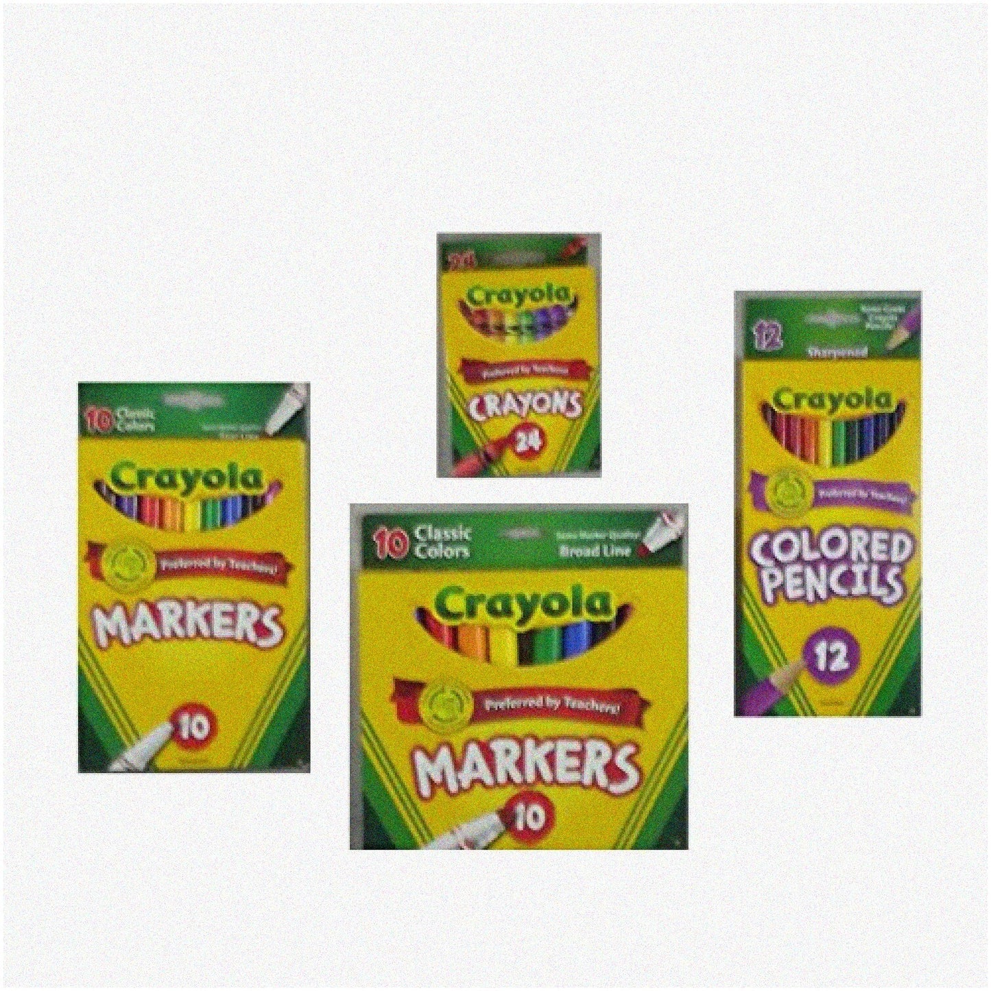 Colorful Creations Holiday Art Kit with Crayons, Pencils, Markers