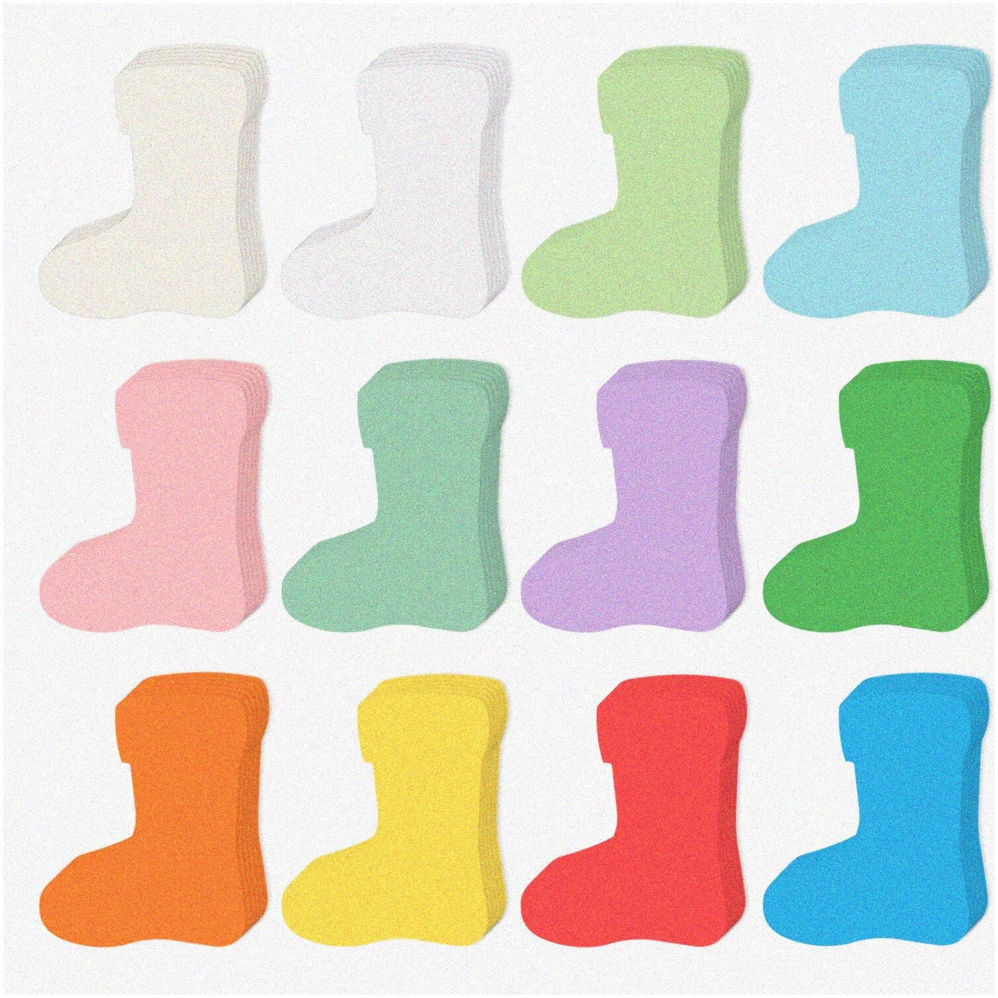 Winter Wonderland Stocking Cutouts, 360 Pieces