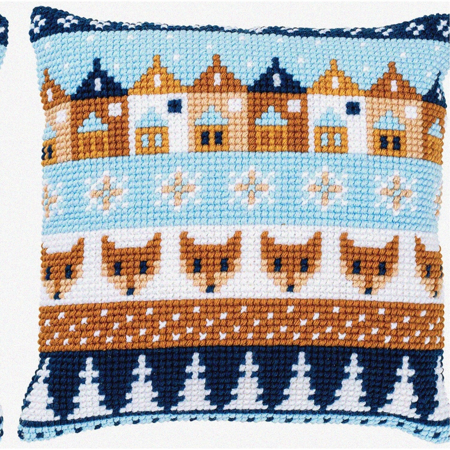 Winter Wonderland Cross Stitch Kit for Beginners and Experts