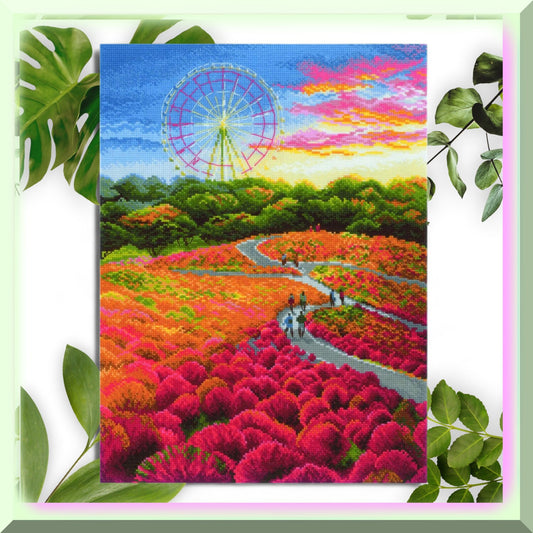 Seaside Serenity Cross Stitch Kit for Beginners