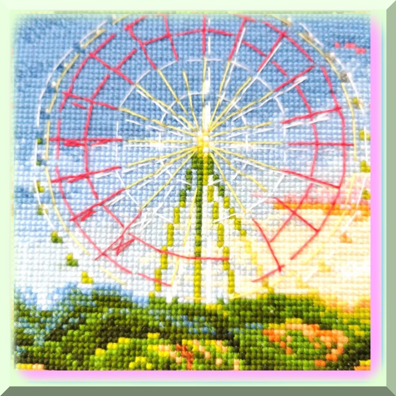 Seaside Serenity Cross Stitch Kit for Beginners