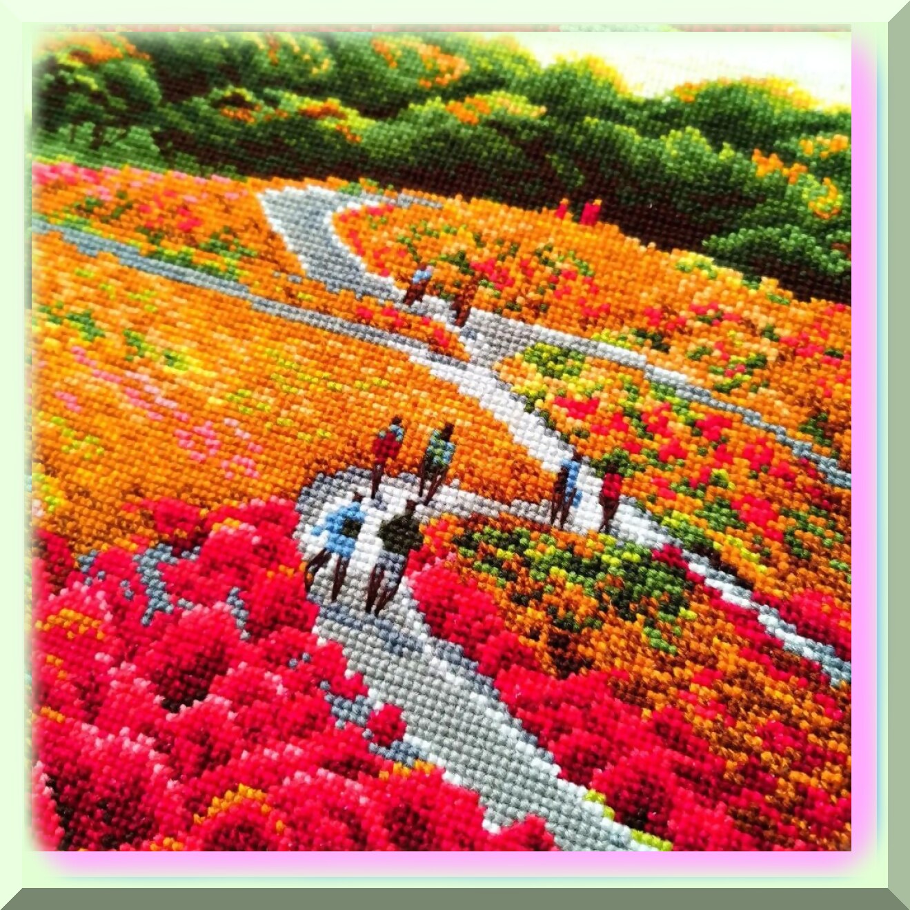 Seaside Serenity Cross Stitch Kit for Beginners
