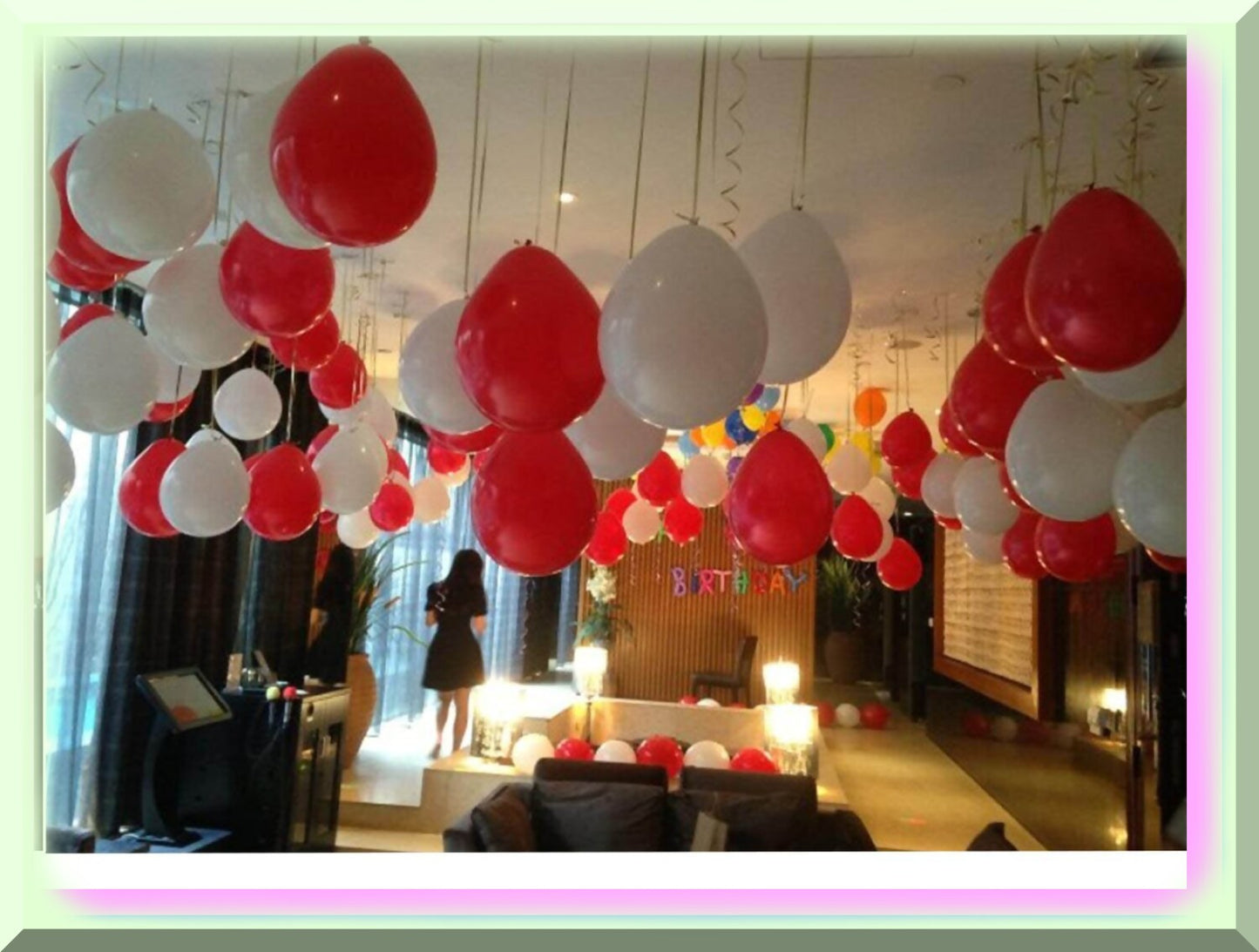 100 White Latex Balloons 12 Inch 100-Pack