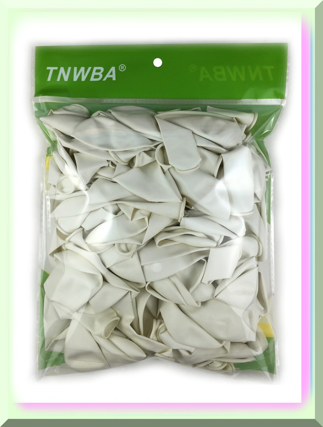 100 White Latex Balloons 12 Inch 100-Pack