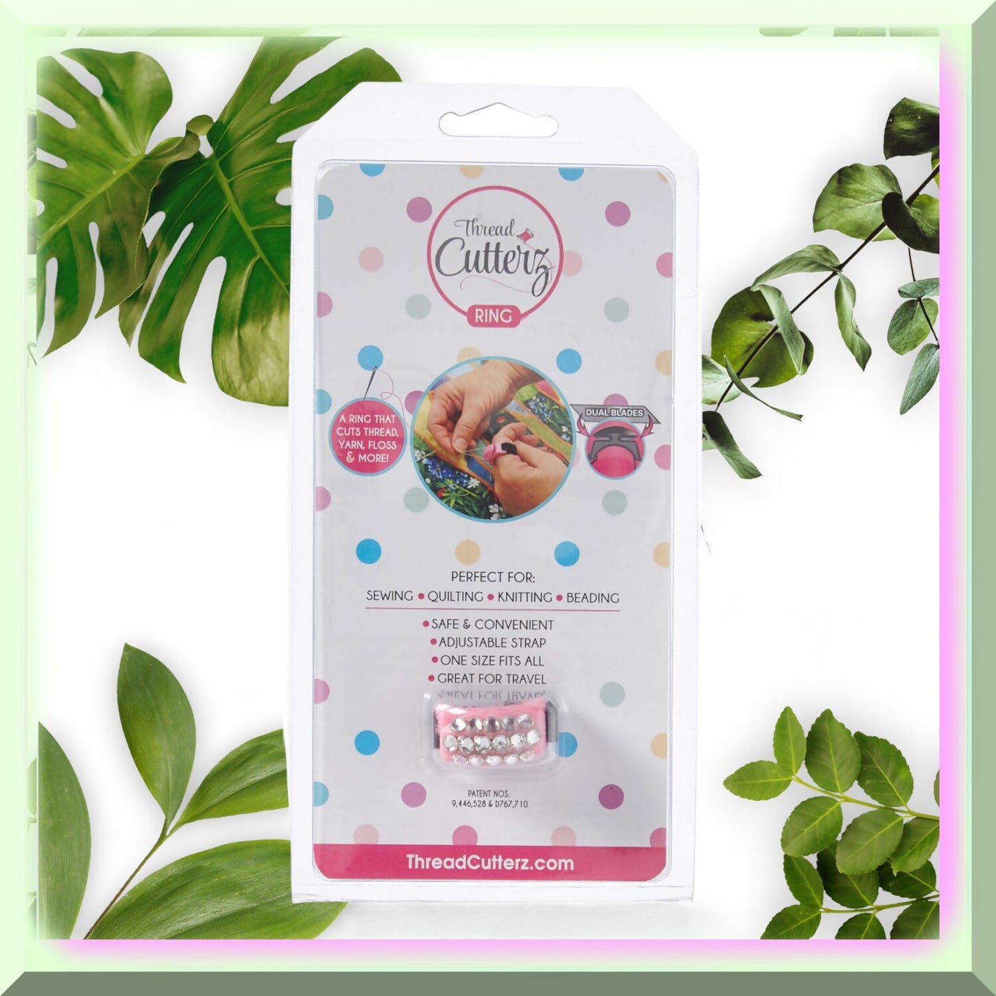 Crystal Yarn Ring Cutter for Precise Crafting