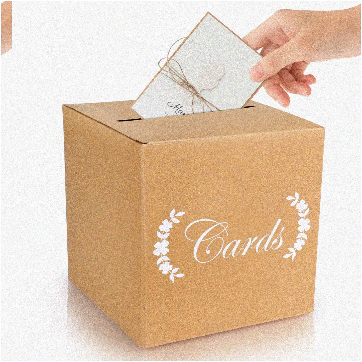Elegant Kraft Card Box for Weddings and Occasions