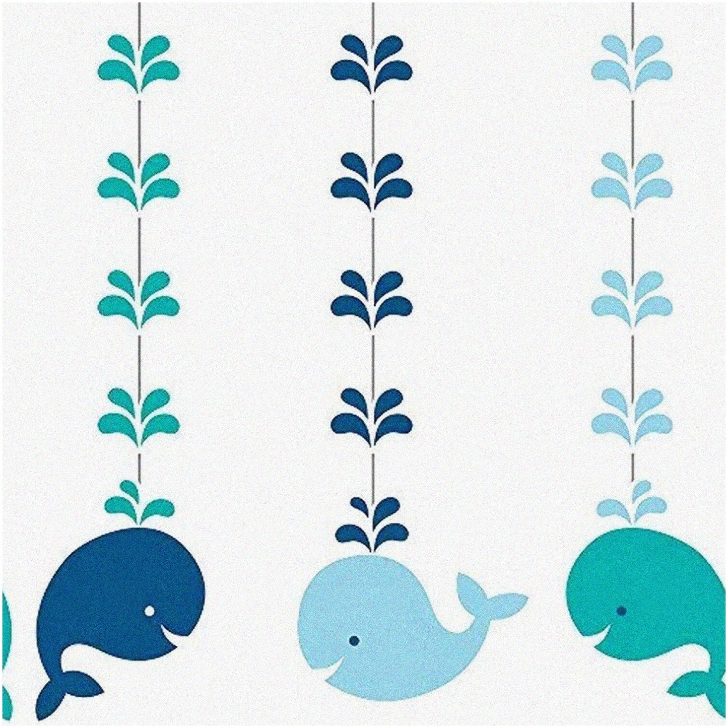 WhaleTales Blue String Decor 3 Pack 36" Baby Whales