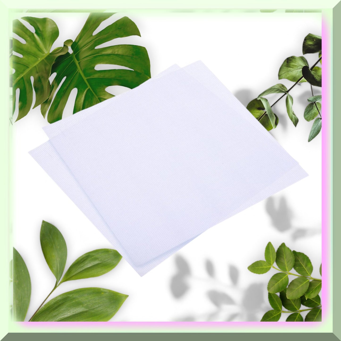 20x20 Cross Stitch Fabric Pack for DIY Embroidery