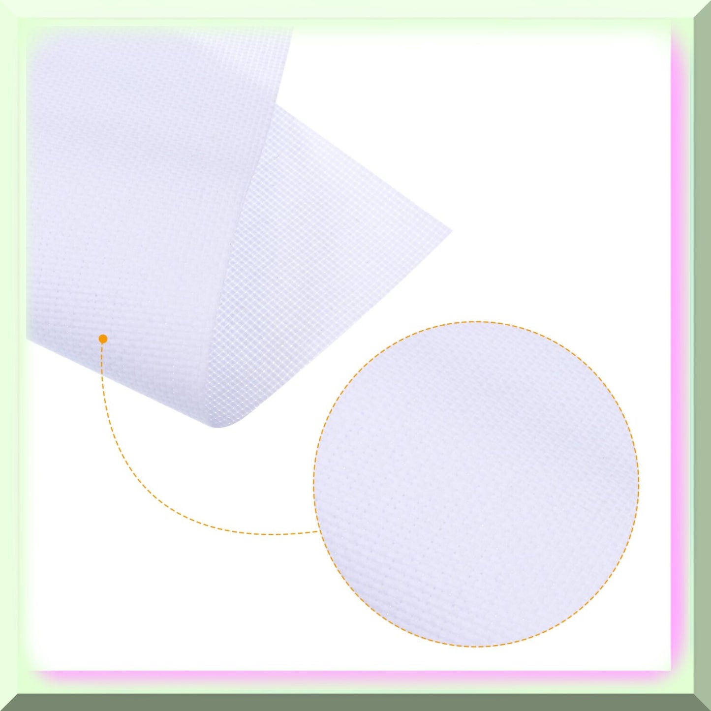 20x20 Cross Stitch Fabric Pack for DIY Embroidery