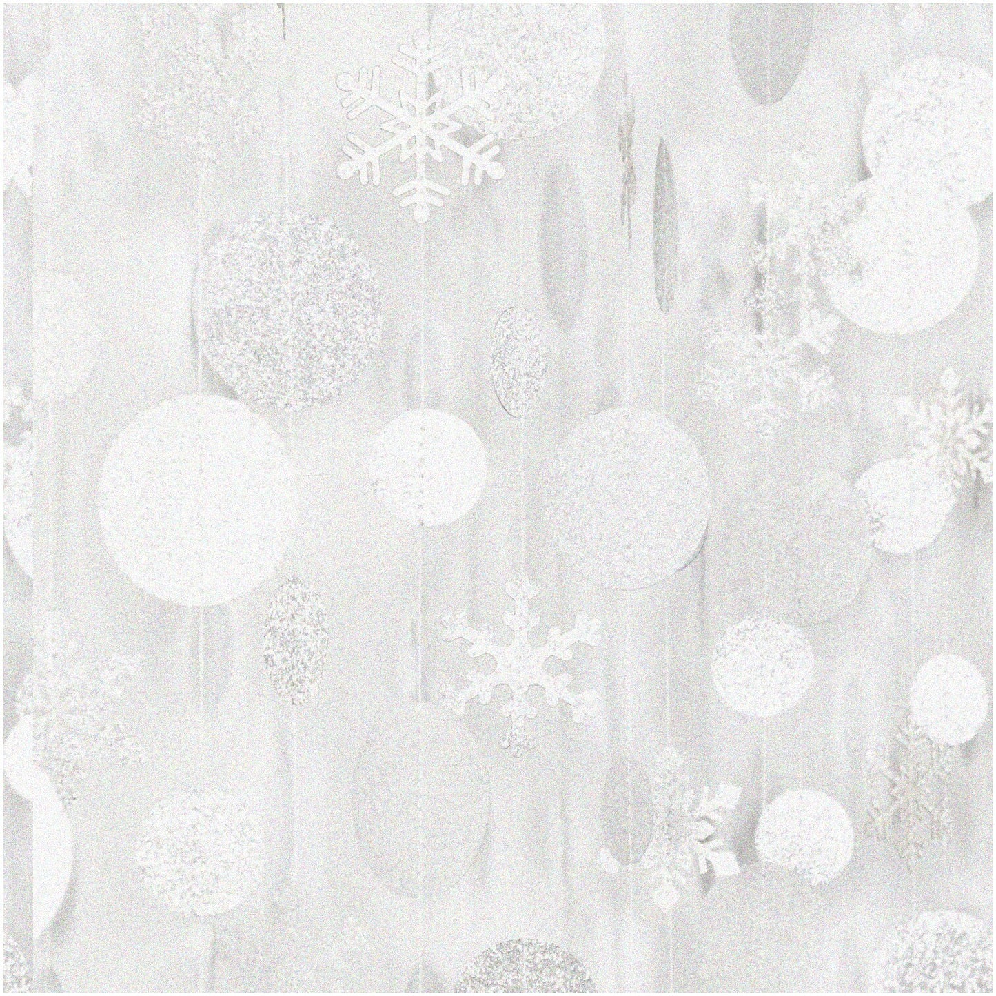 Frosty Flurry Winter Wonderland Snowflake Garlands 4pcs