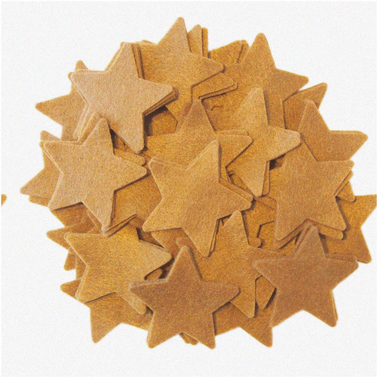 Starry Night Felt Stars Set for Crafts and Decor
