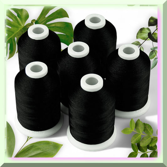 Colorful Creations 6-Pack Polyester Embroidery Threads