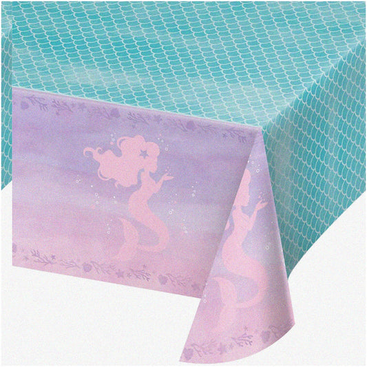 Iridescent Dreamscapes Plastic Tablecover 54" x 102"