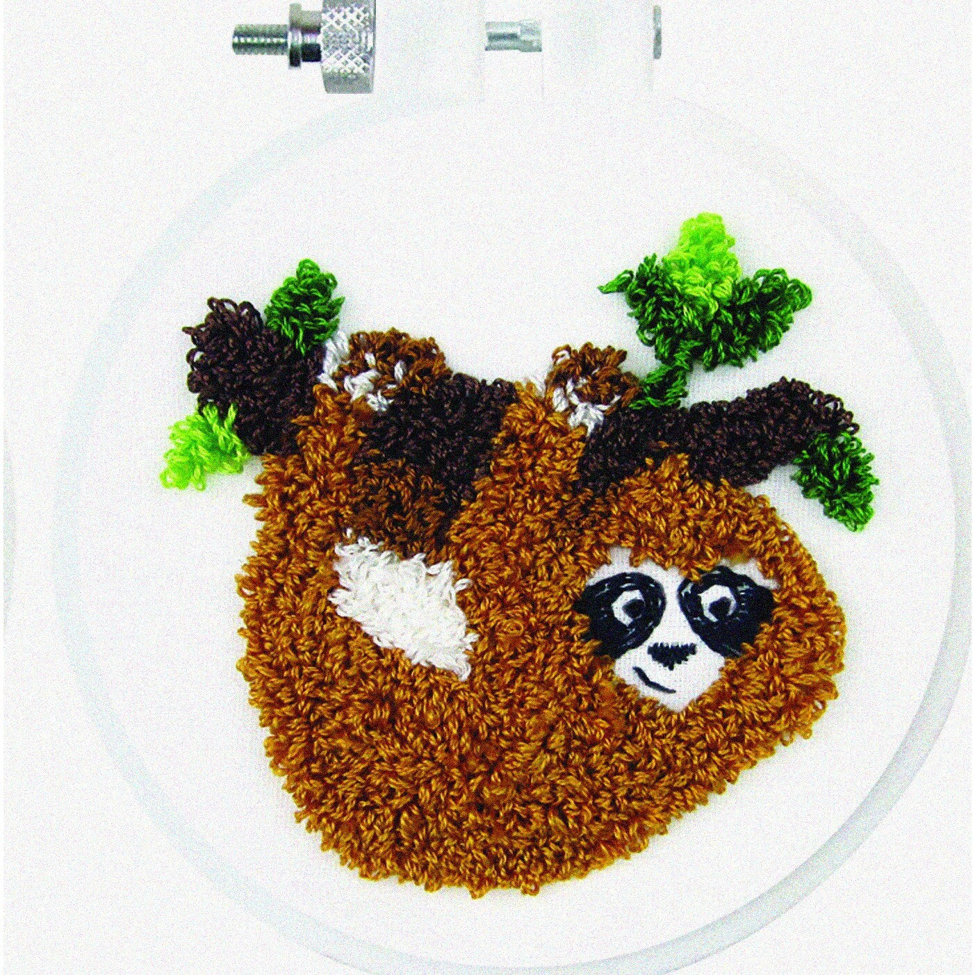 Vibrant Punch Needle Kit for Creative Crafts