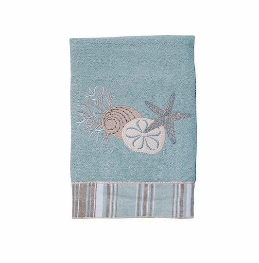 Hand Towel 30x16" Quick Dry Cotton Coastal Collection