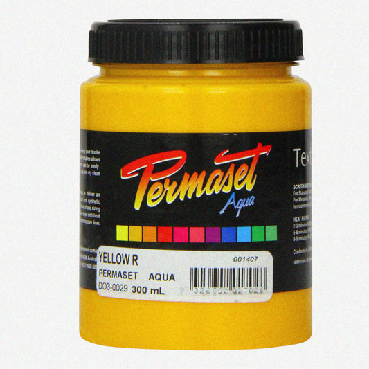 Yellow Fabric Screen Printing Ink 300ml