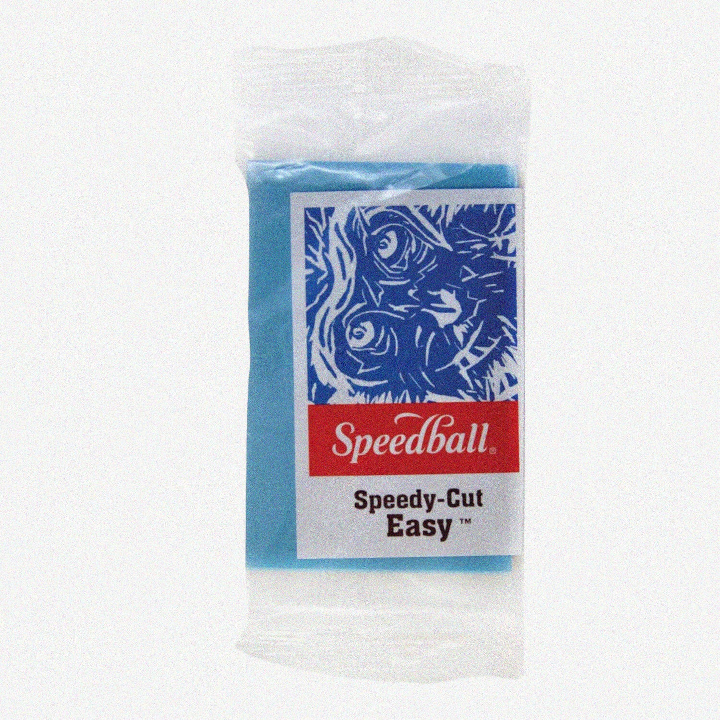 Speedy-Cut Blue Soft Rubber Carving Block 2x3 Inches