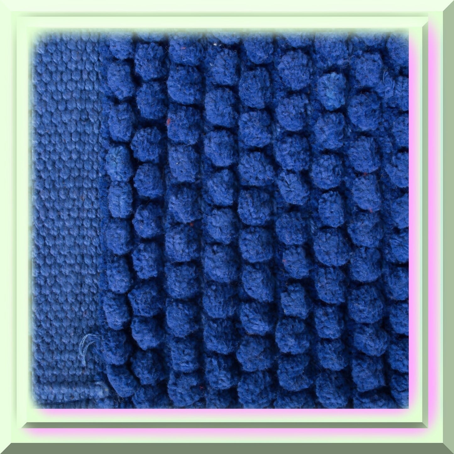 Provence Portofino Blue Bath Rug 22x30