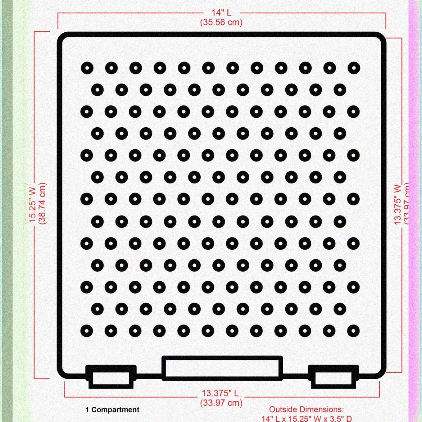 9002AB Super Satchel Thread Box Portable Sewing Organizer