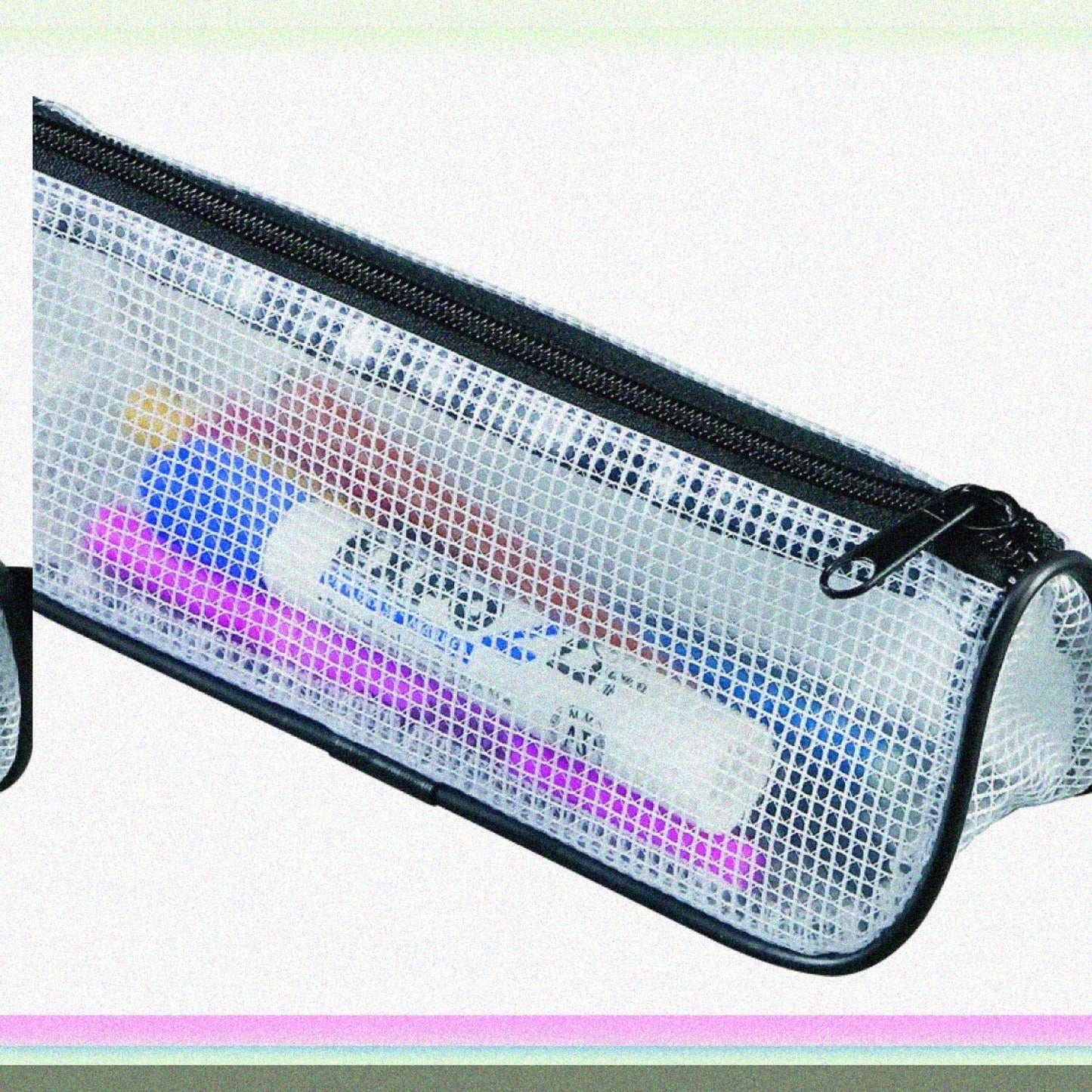 Mesh Tool, Pencil, and Ruler Case 3x8 Inches