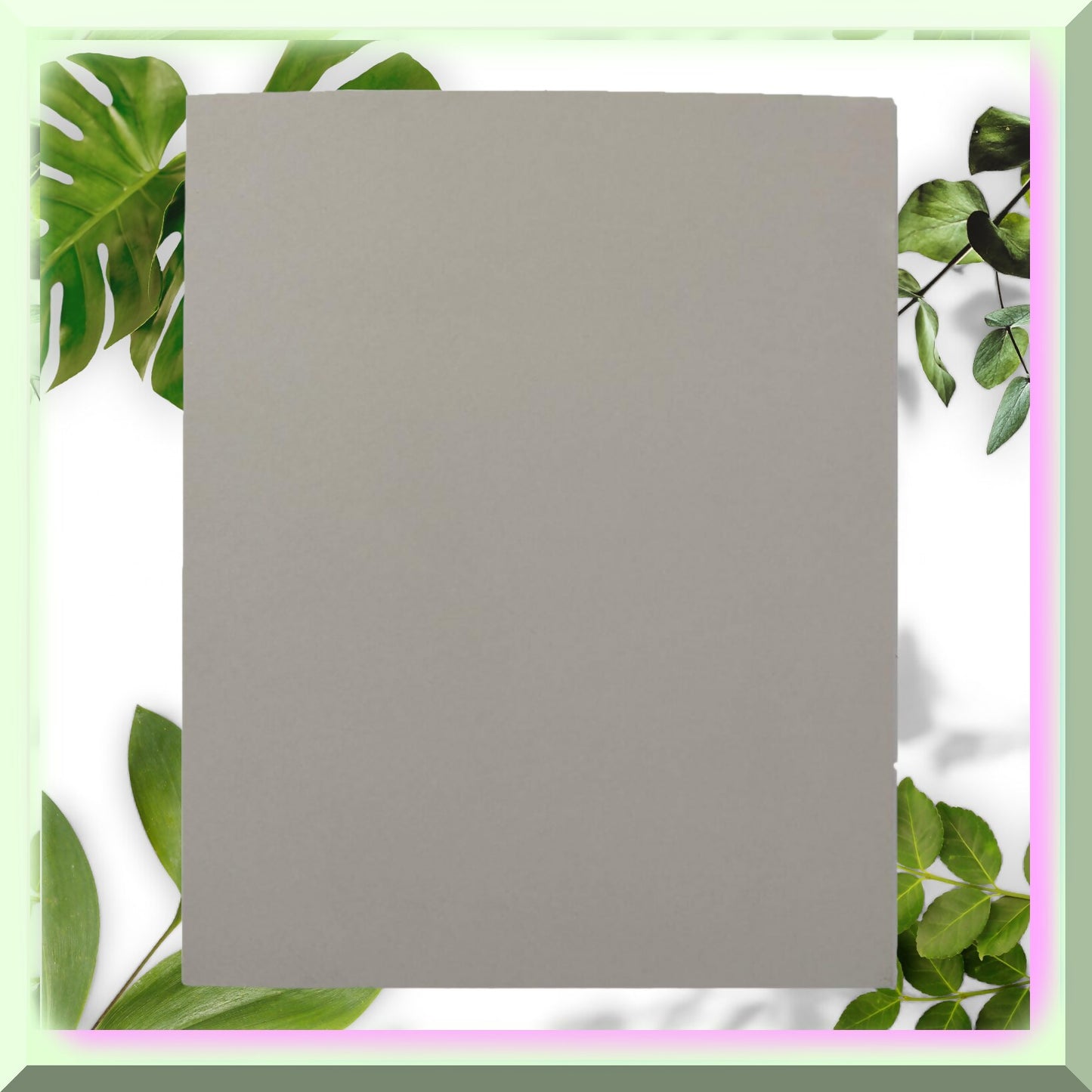 Grey 8x10 Inches Unmounted Linoleum Block