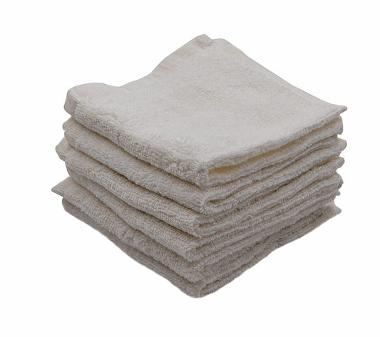 12 Pack 12x12 Inch Cotton Face Towels