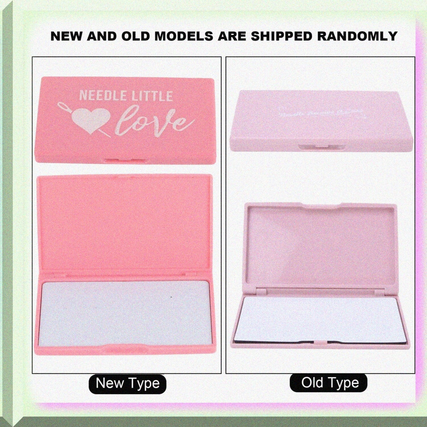 Magnetic Needle Storage Case Rectangle 11x6.5x1cm