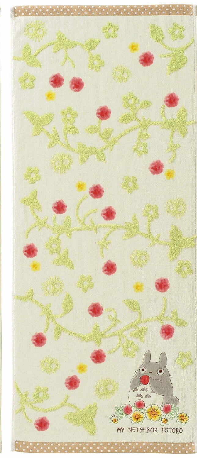 Face Towel Ghibli My Neighbor Totoro 34x80cm Greedy Strawberry