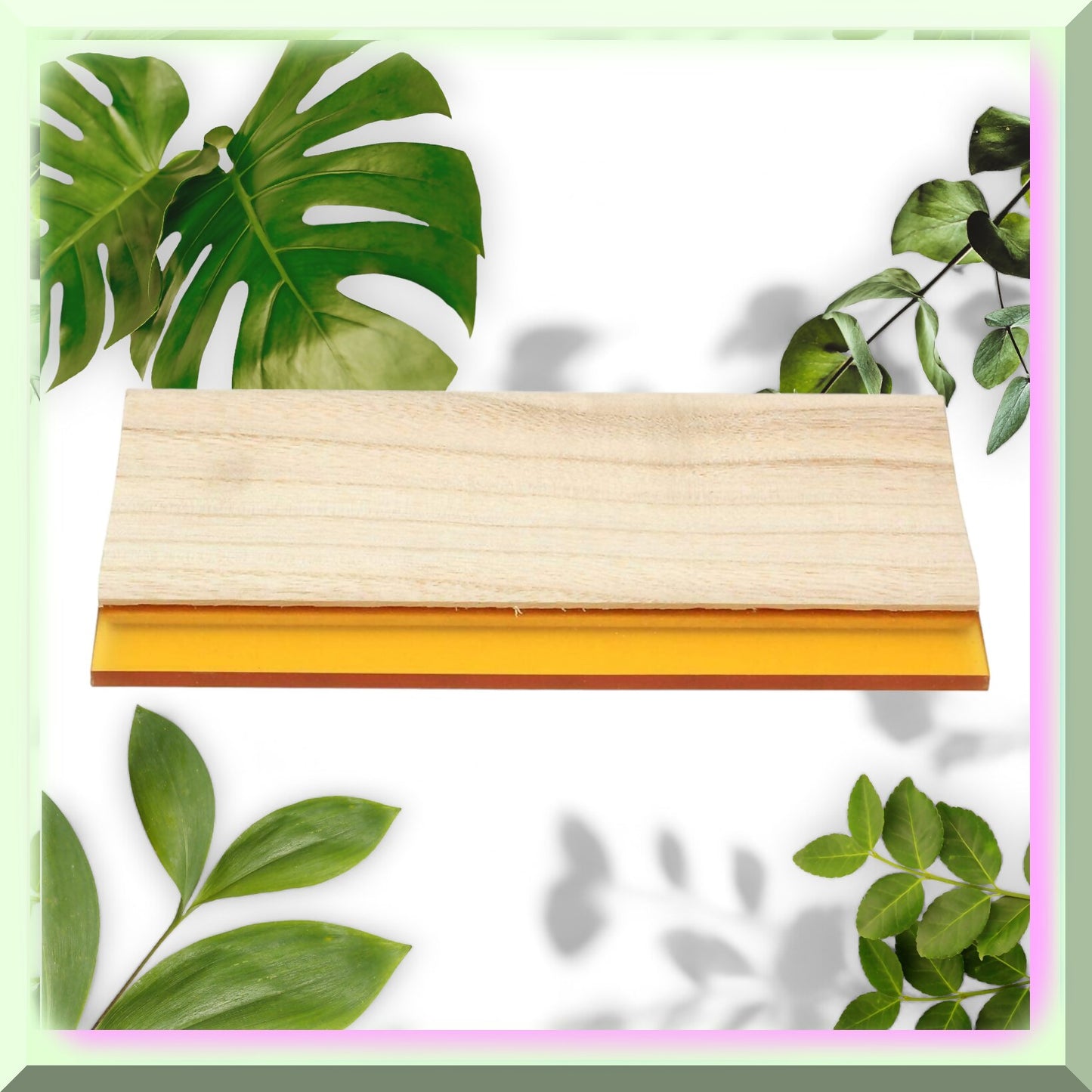 SilkFlex Pro 13" Wood Squeegee for Screen Printing