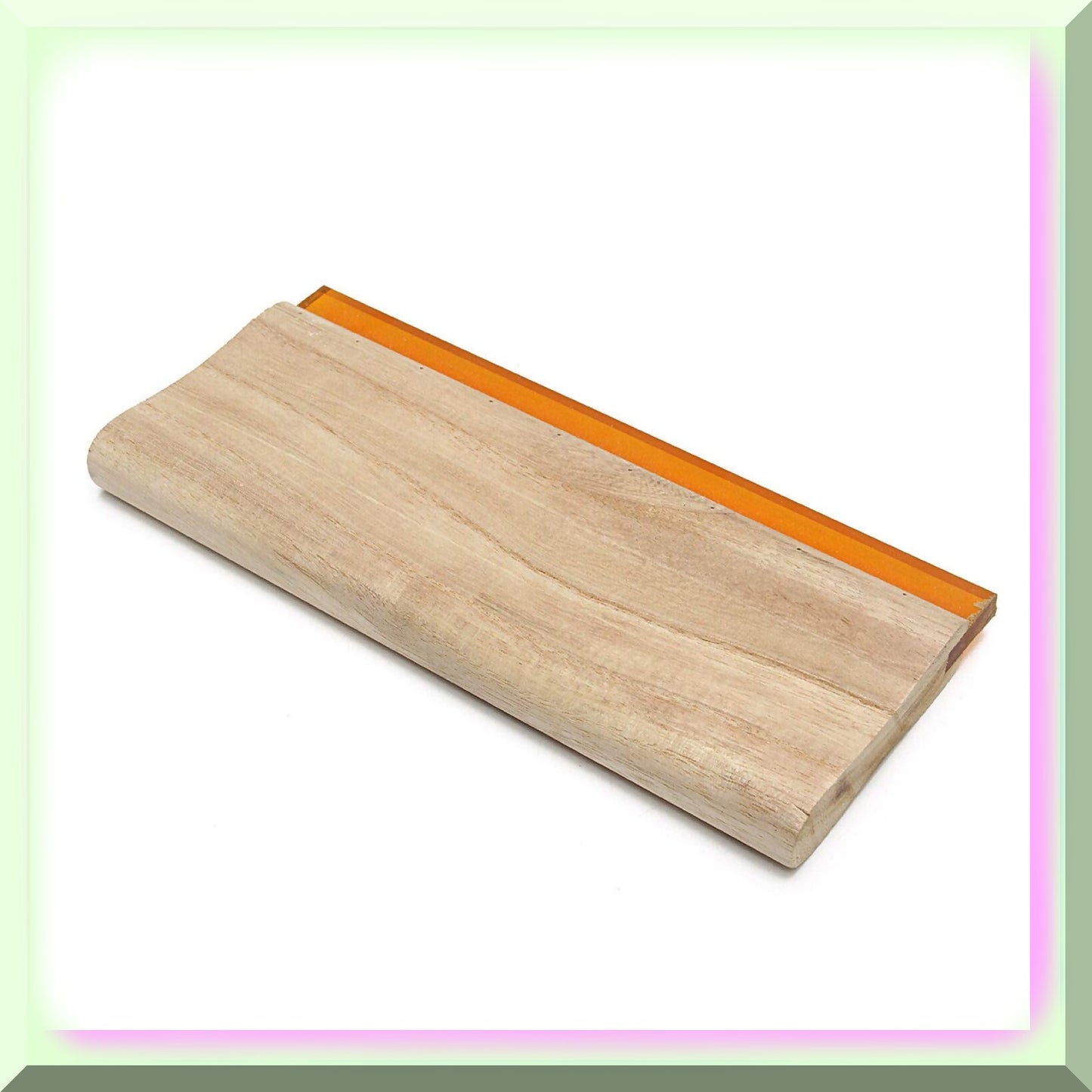 SilkFlex Pro 13" Wood Squeegee for Screen Printing
