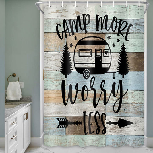 RV Shower Curtain 47x64 Inches