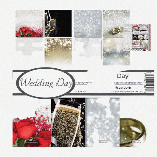 Wedding Scrapbook Kit 12x12 Multicolor