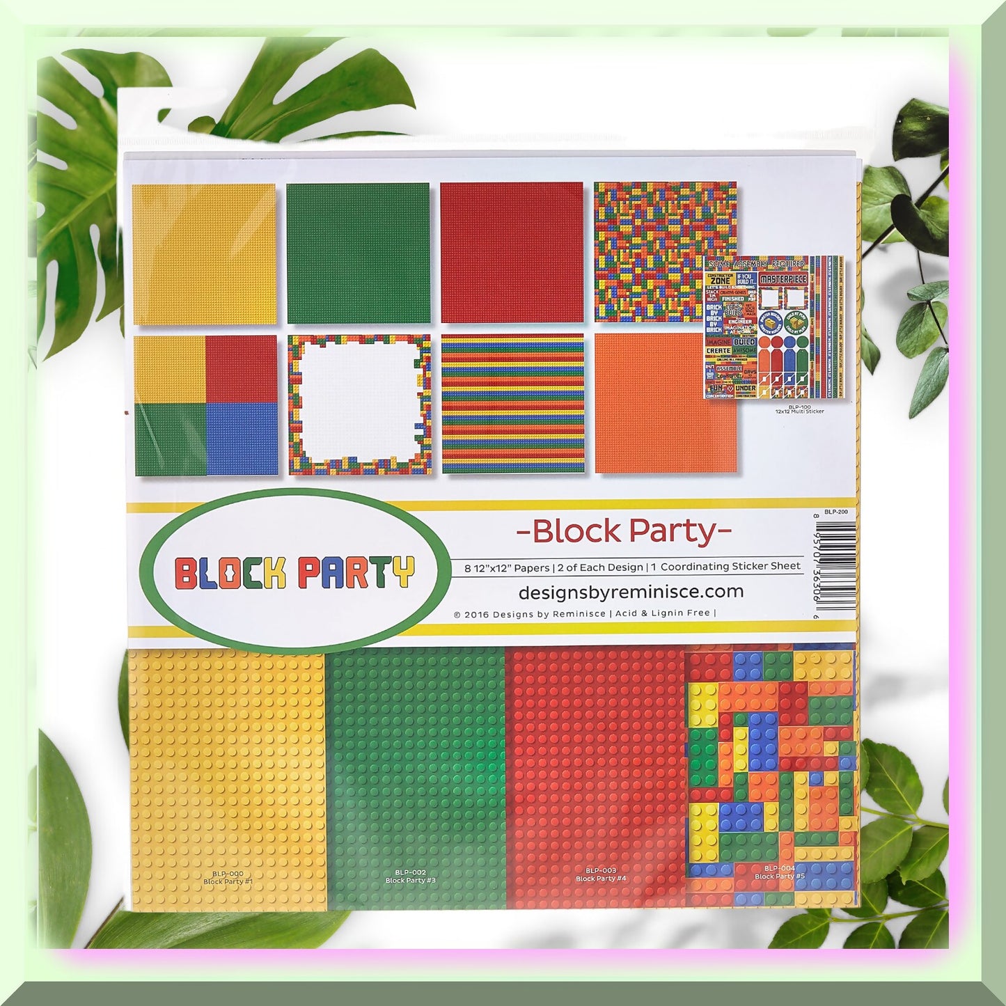 Party Palooza 12x12 Collection Kit 200 Pieces