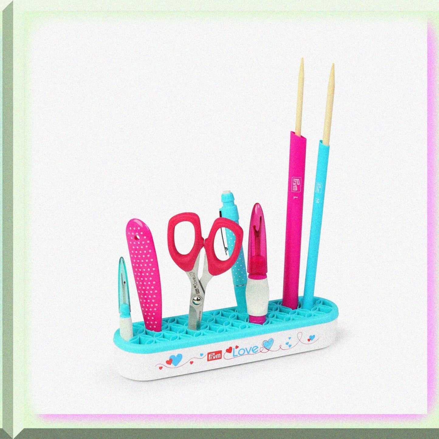 Love Hold and Store Organizer Turquoise Silicone Compartments