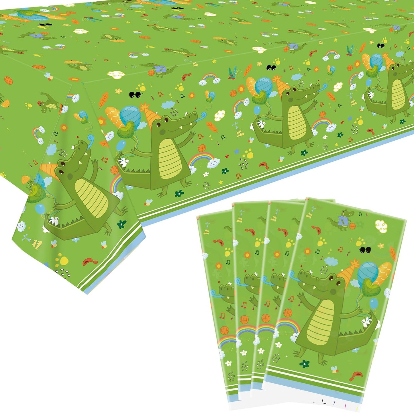 Crocodile Party Tablecloths for Kids Birthday