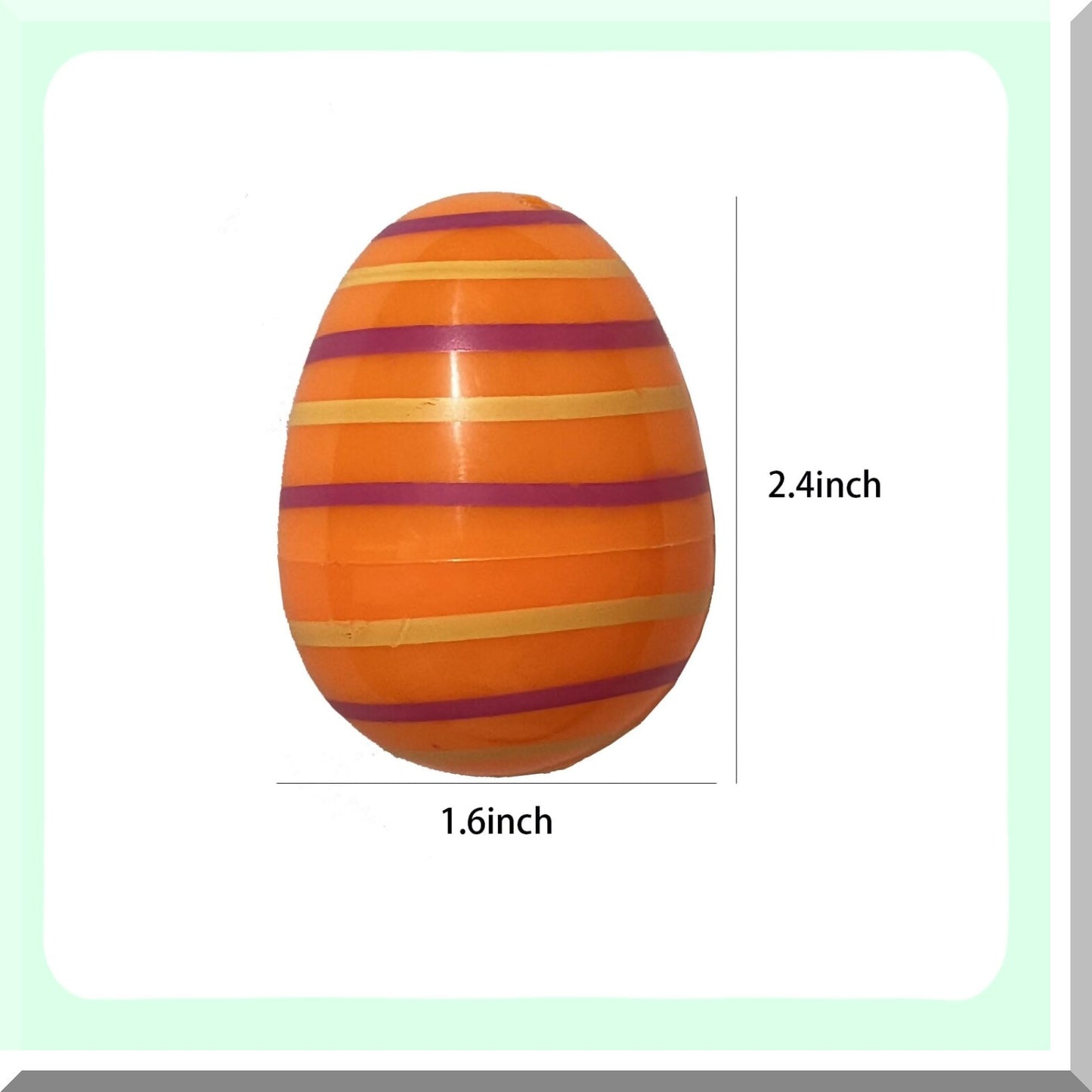 Colorful Egg Hunt Party Pack - 18 Assorted Fillable Plastic Eggs, 2.5 Inch Printed Colors - Fun Easter Activity Supplies for Kids and Adults