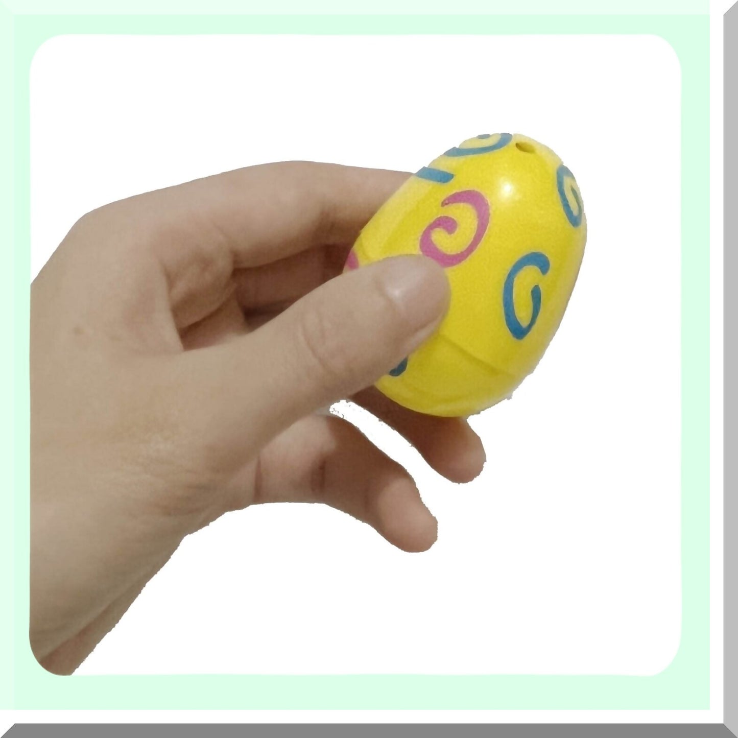 Colorful Egg Hunt Party Pack - 18 Assorted Fillable Plastic Eggs, 2.5 Inch Printed Colors - Fun Easter Activity Supplies for Kids and Adults