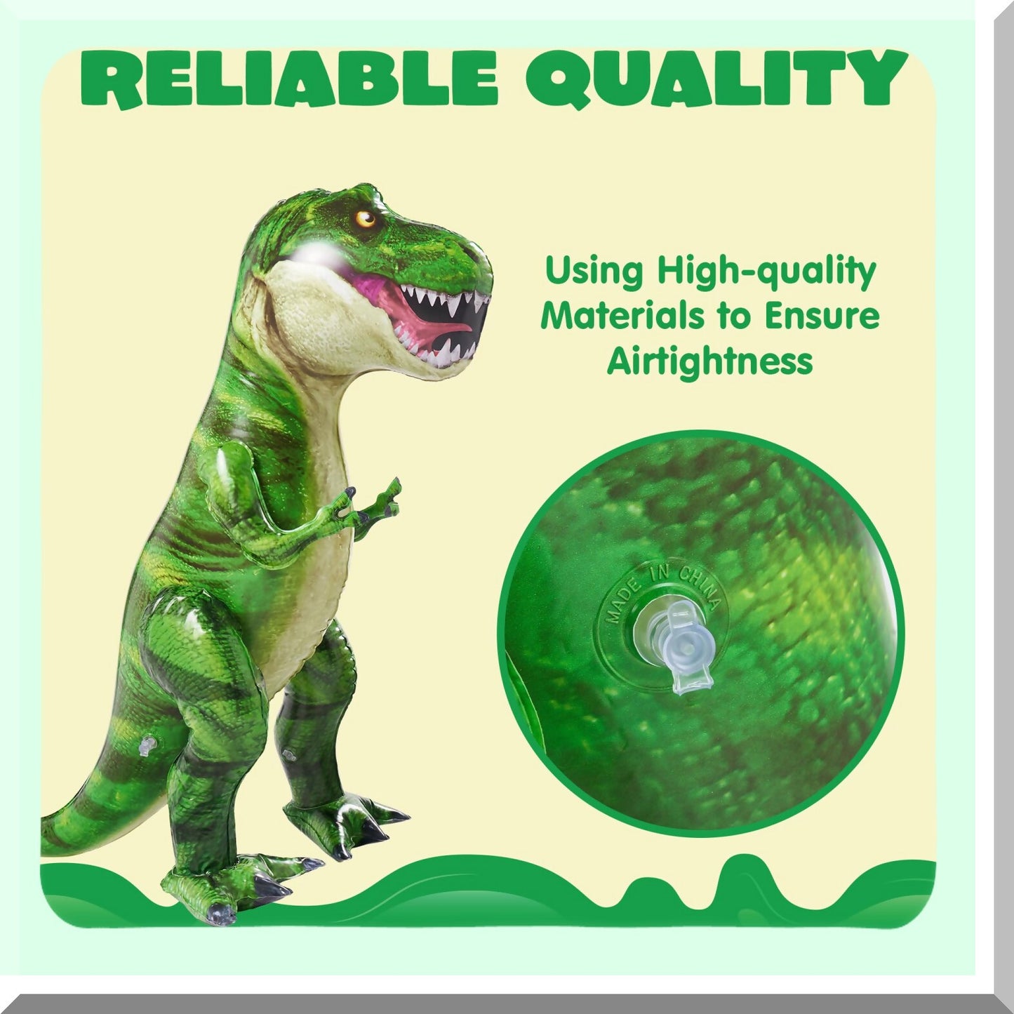 30-Inch Inflatable Dinosaur Toy for Parties and Gifts
