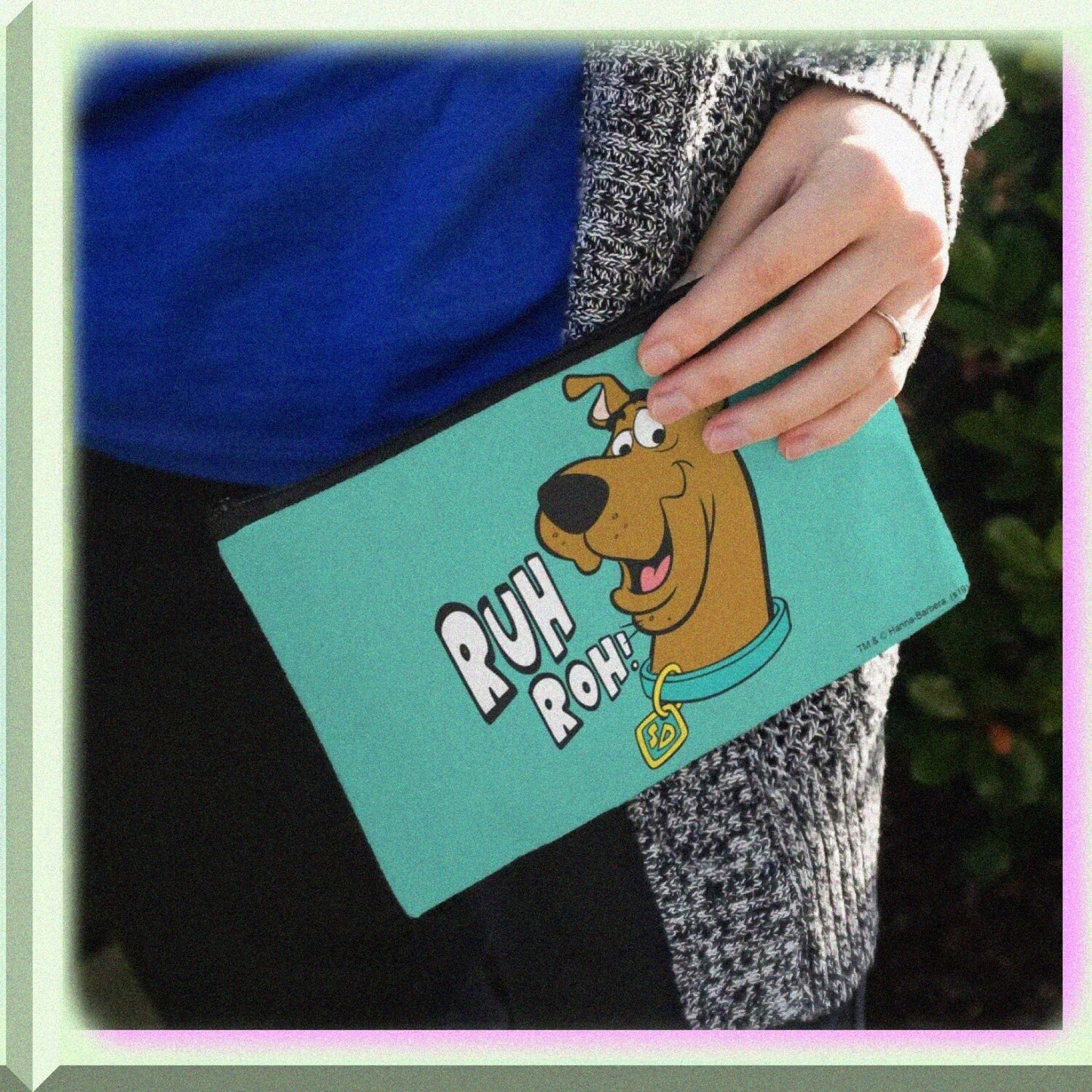 Scooby-Doo Ruh Roh Pencil Pen Organizer Zipper Pouch