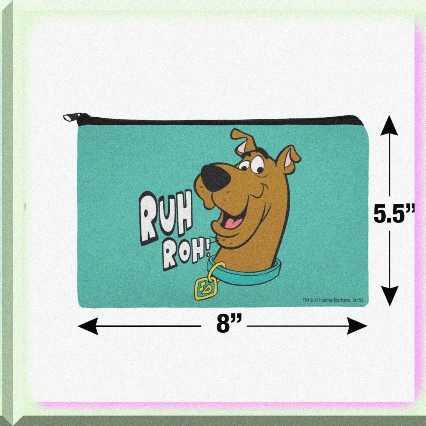 Scooby-Doo Ruh Roh Pencil Pen Organizer Zipper Pouch