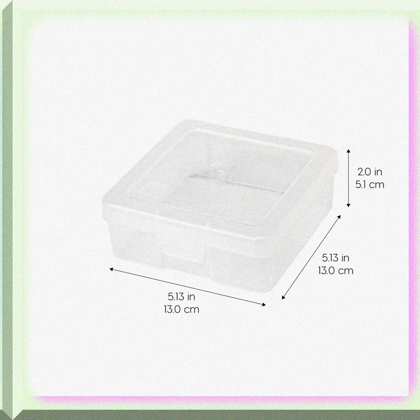 10 Pack Small Plastic Storage Containers with Latching Lids