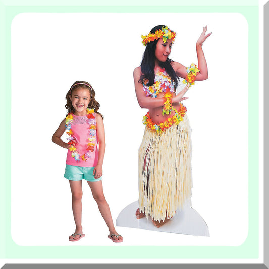 Hula Girl Stand-Up for Party Decor 32" x 62"