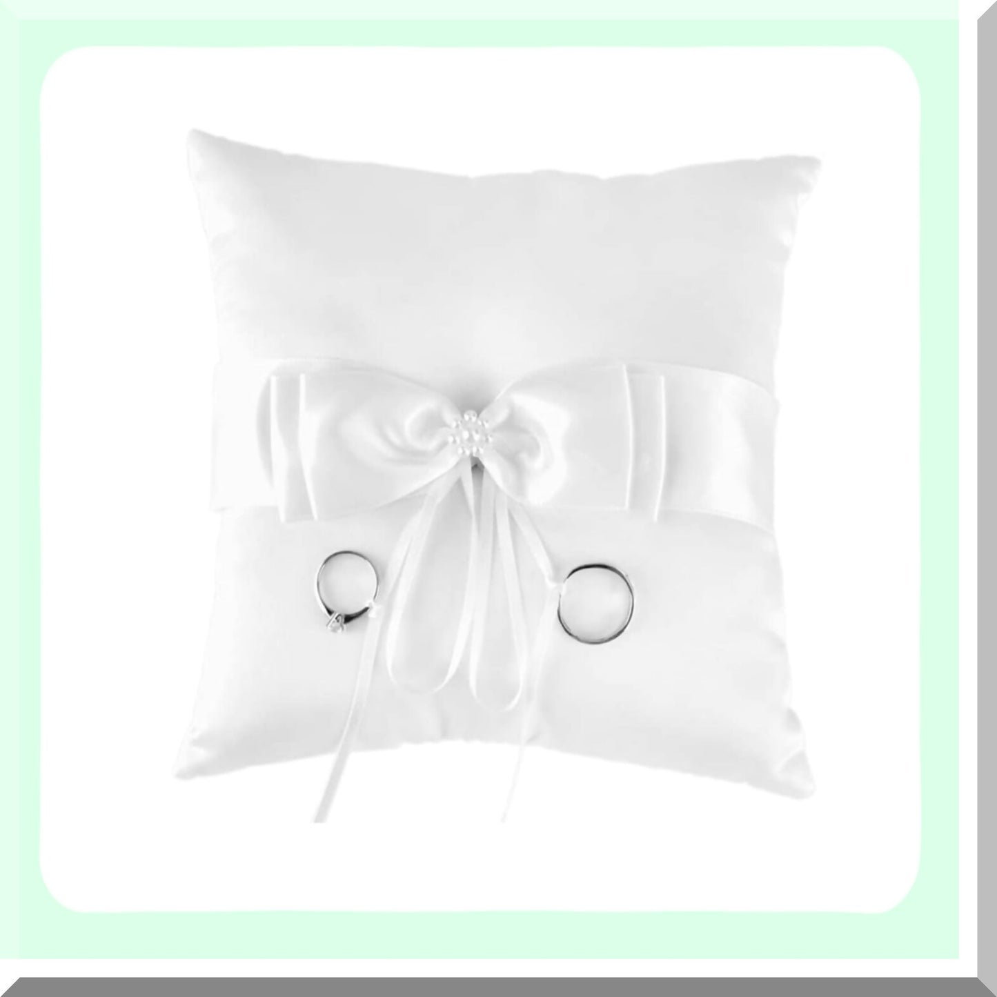Wedding Ring Pillow for Ceremony and Decor