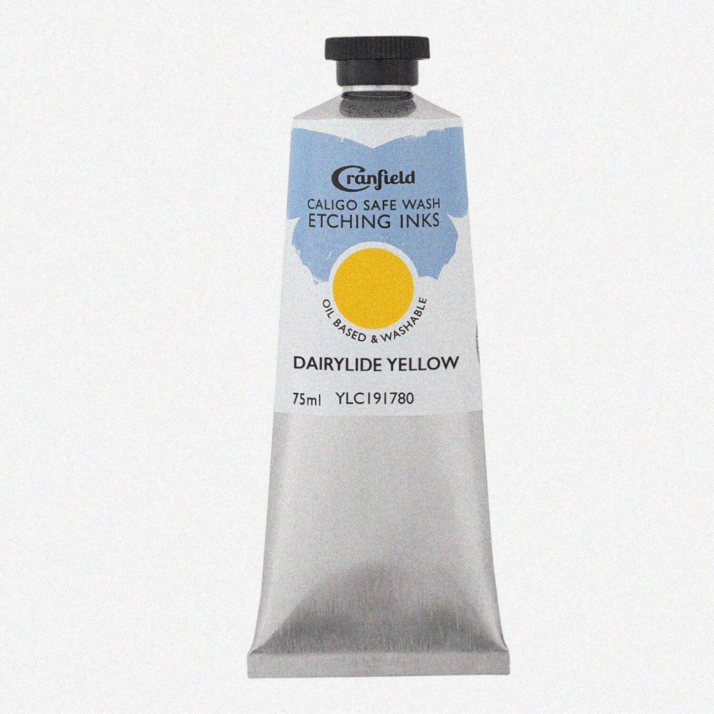 Cranfield Safe Wash Etching Ink 75ml Tube Yellow