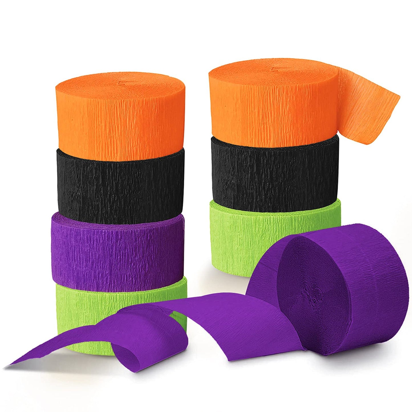 Party Supplies Crepe Paper Streamers for Events and Celebrations
