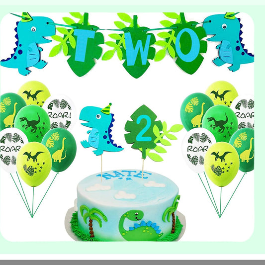 Dinosaur Birthday Party Supplies for 2 Year Old Boy